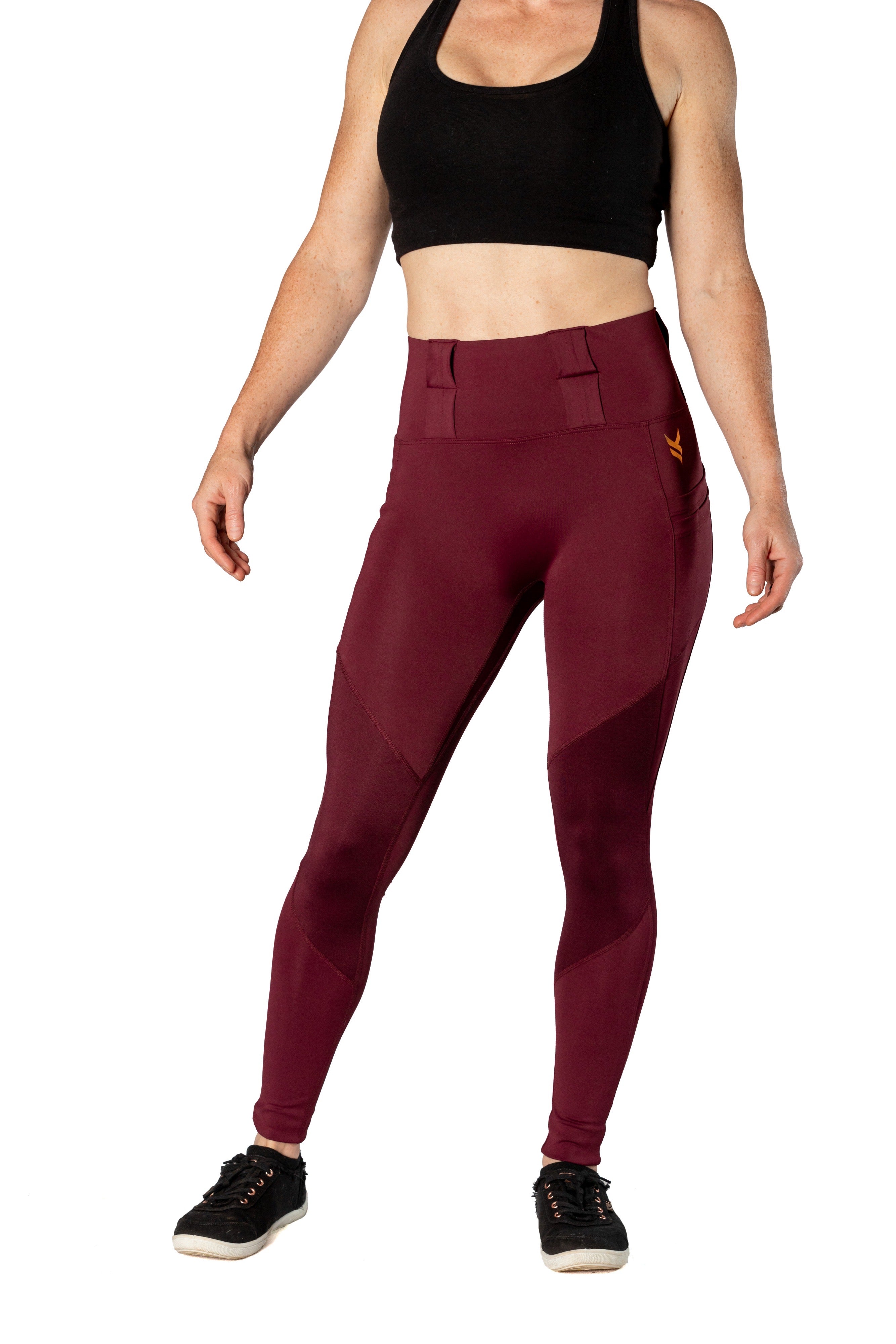 High Rise Crusader Leggings with new FlexCarry™ Waistband - Fig