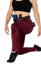 High Rise Crusader Leggings with new FlexCarry™ Waistband - Fig