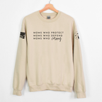 Moms Who Carry® Crewneck Sweatshirt - Desert Tan (PREORDER FOR MID/LATE 2026)