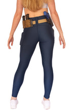 Signature High Rise Concealed Carry Leggings with new FlexCarry Waistband- Navy (Thick, Double-Brushed Fall/Winter Fabric)