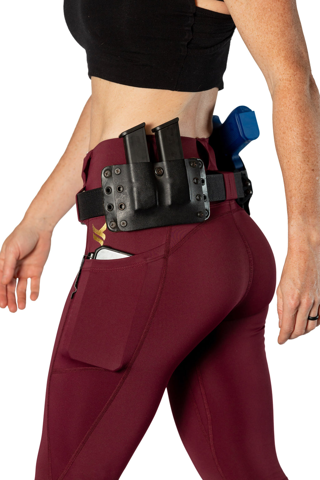 Vakandi EDC Signature legging with new FlexCarry™ waistband - high rise