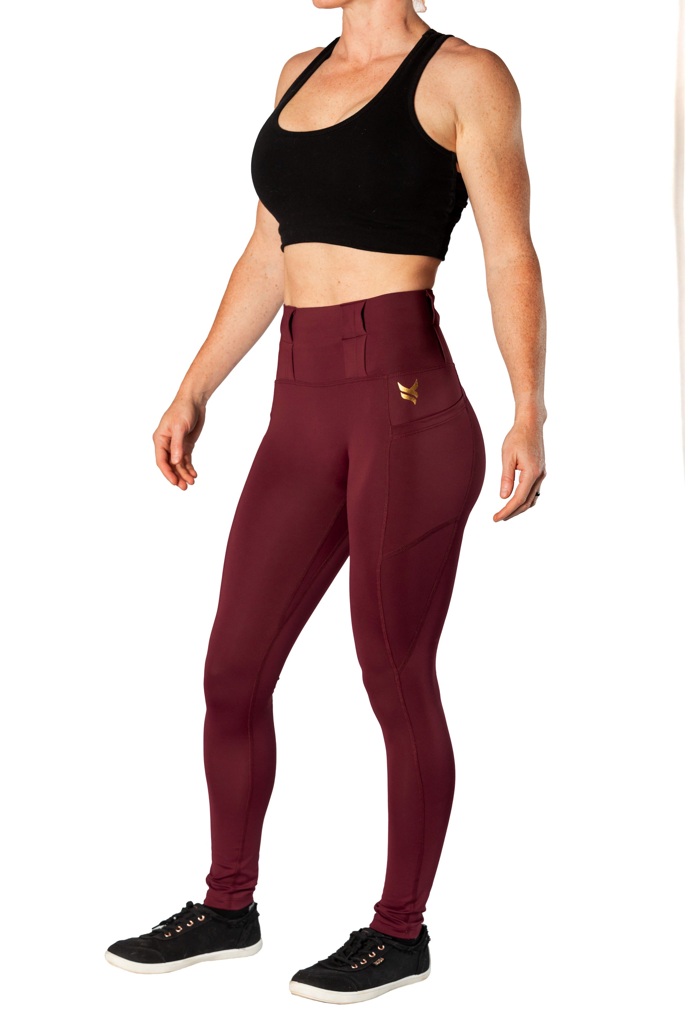 Vakandi EDC Signature legging with new FlexCarry™ waistband - high rise