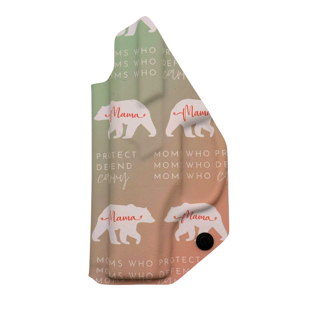 Ruger LC9/LC9S/EC9/EC9S/EC380/LC380 Fabriclip & Fabriclip Wing IWB RH Holster - Mama Bear PDC