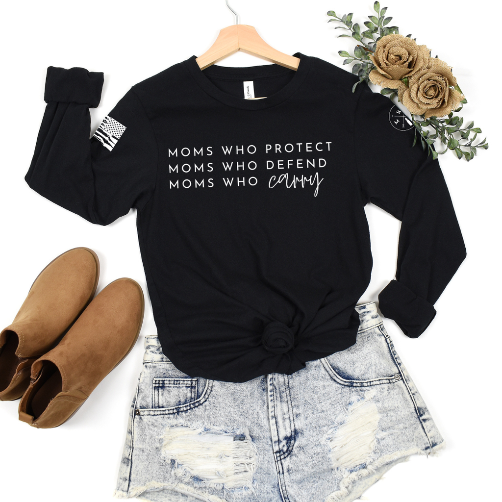 Moms Who Carry® Long Sleeve Tee