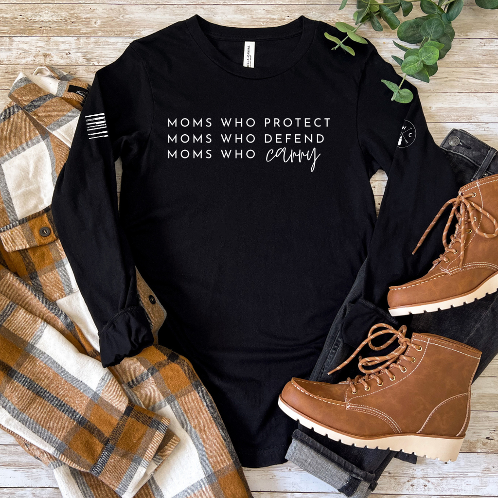 Moms Who Carry® Long Sleeve Tee