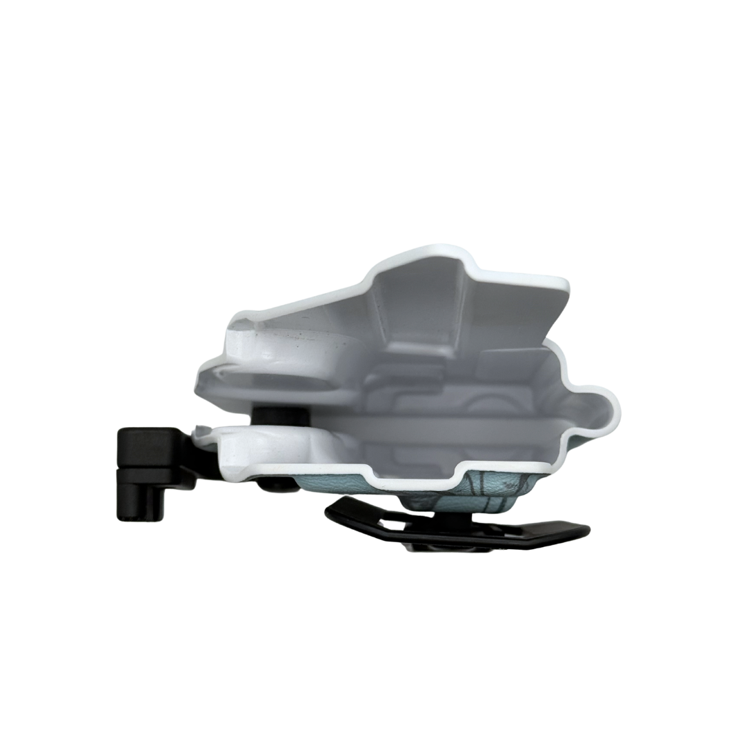 S&W M&P Shield 9/40 3" Fabriclip & Mod Wing IWB RH Holster - Coffee Daze (Blue)