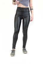 Concealed Carry Leather Leggings
