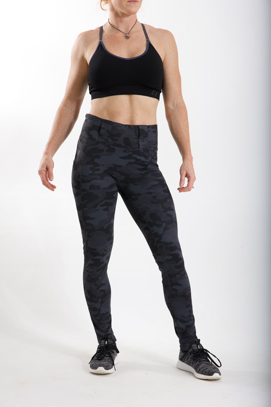 EDC Leggings 2.0 - High Rise, Curvy, Dark Camo