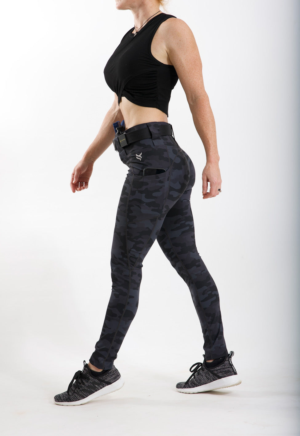 EDC Leggings 2.0 - High Rise, Curvy, Dark Camo