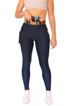 Signature High Rise Concealed Carry Leggings with new FlexCarry Waistband- Navy (Thick, Double-Brushed Fall/Winter Fabric)