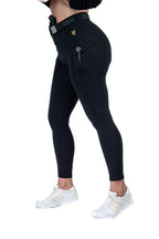 EDC Leggings 2.0 - High Rise, Curvy, Black