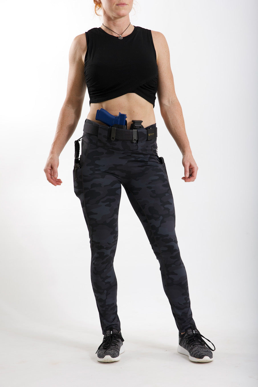 EDC Leggings 2.0 - High Rise, Curvy, Dark Camo