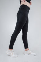 Crusader Leggings Mid-Rise, Black