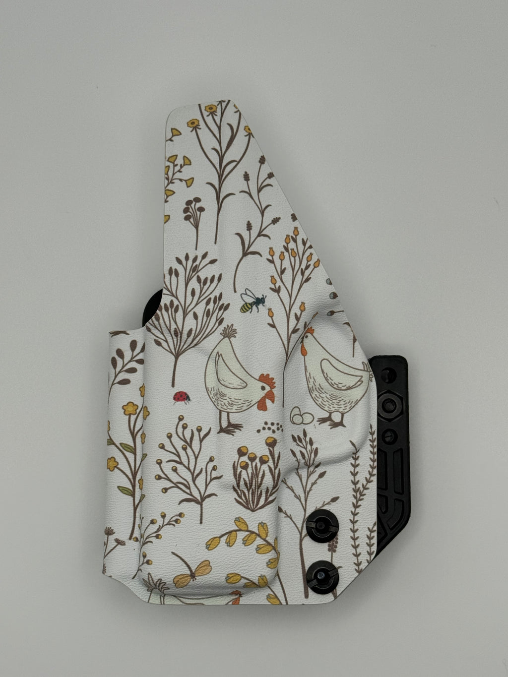 Springfield Hellcat / Hellcat OSP Fabriclip & Mod Wing IWB Holster - Feelin' Clucky