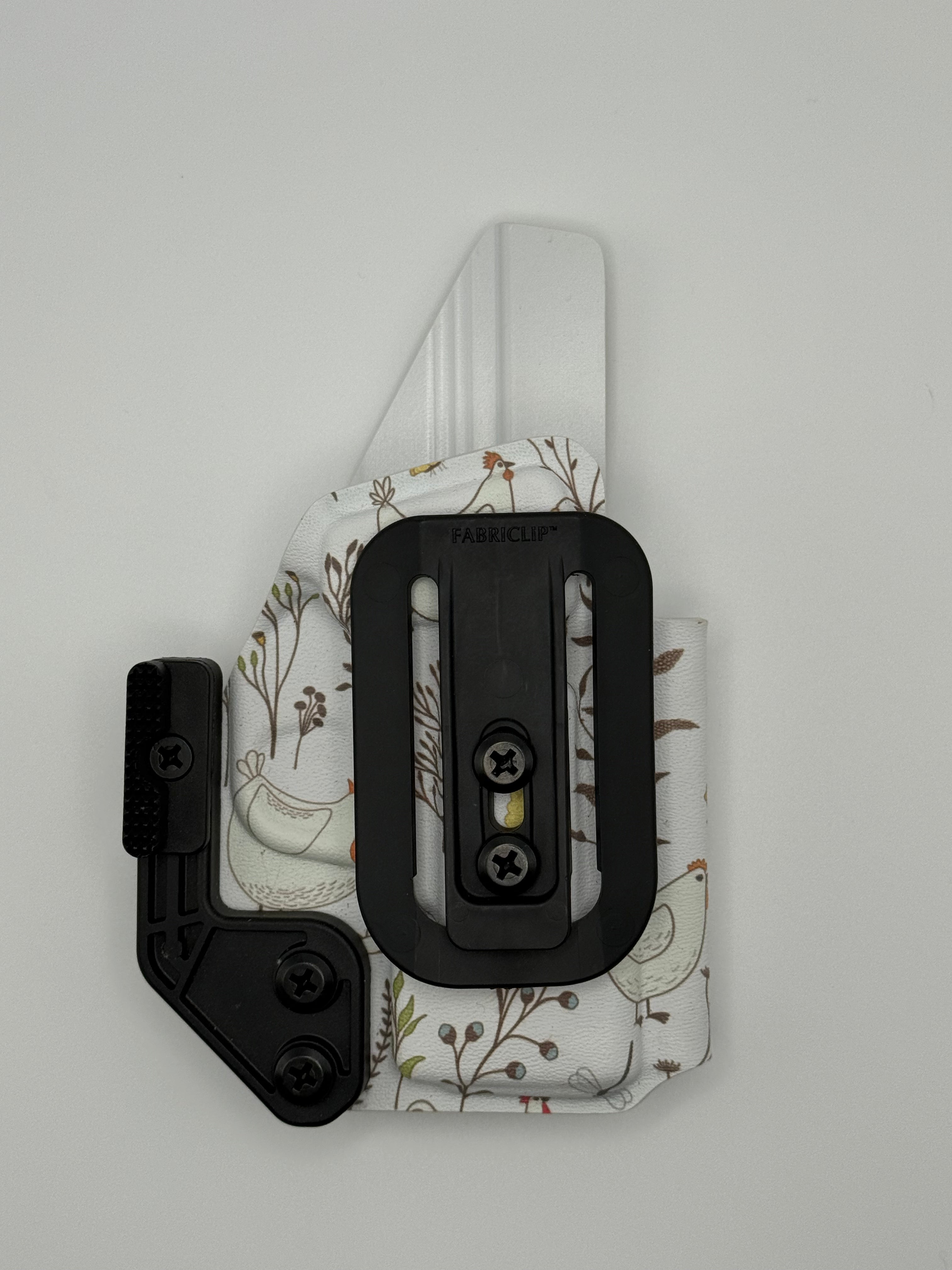 Springfield Hellcat / Hellcat OSP Fabriclip & Mod Wing IWB Holster - Feelin' Clucky