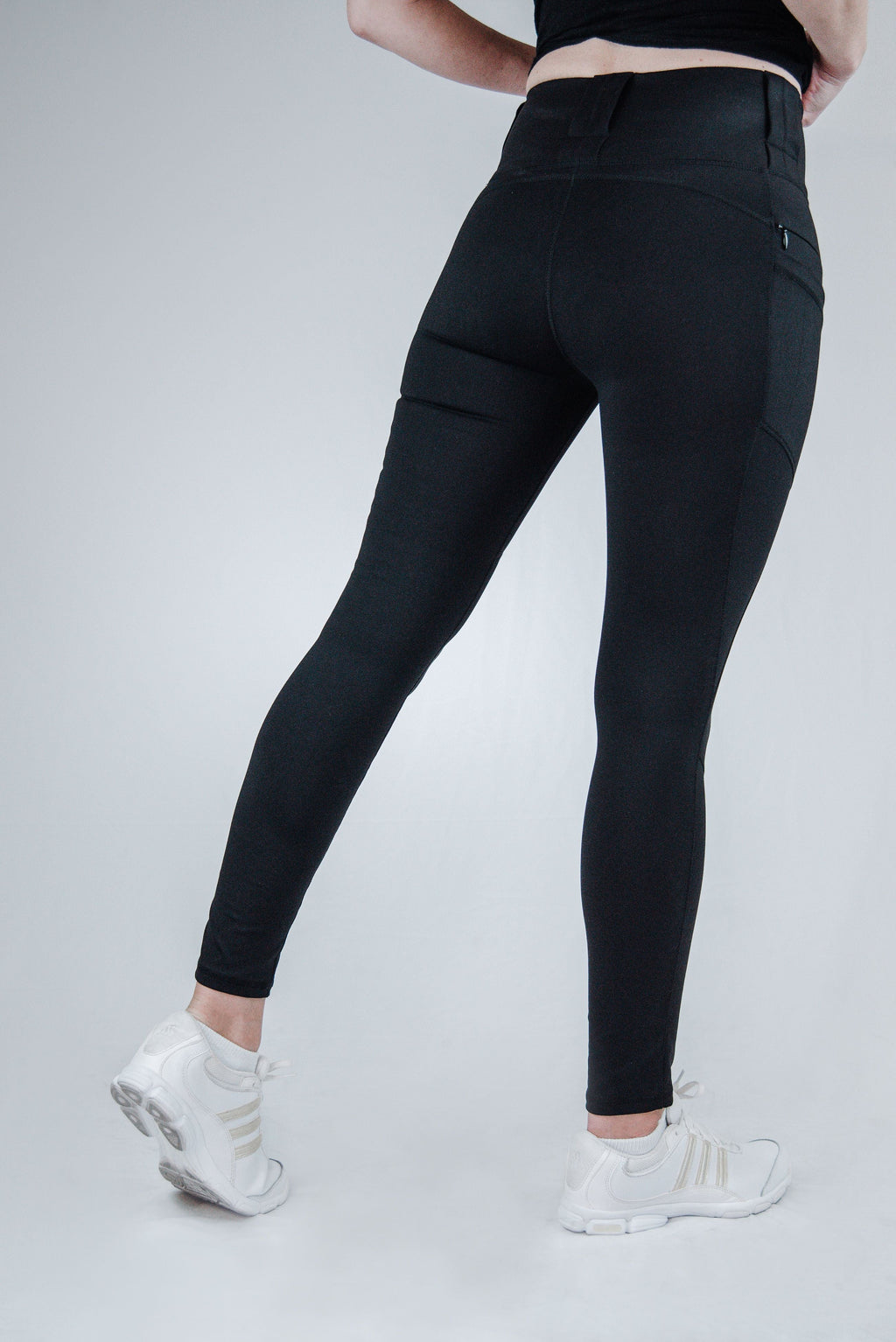 Crusader Leggings Mid-Rise, Black