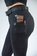 Womens High Rise Conceal Carry Tactical Leggings