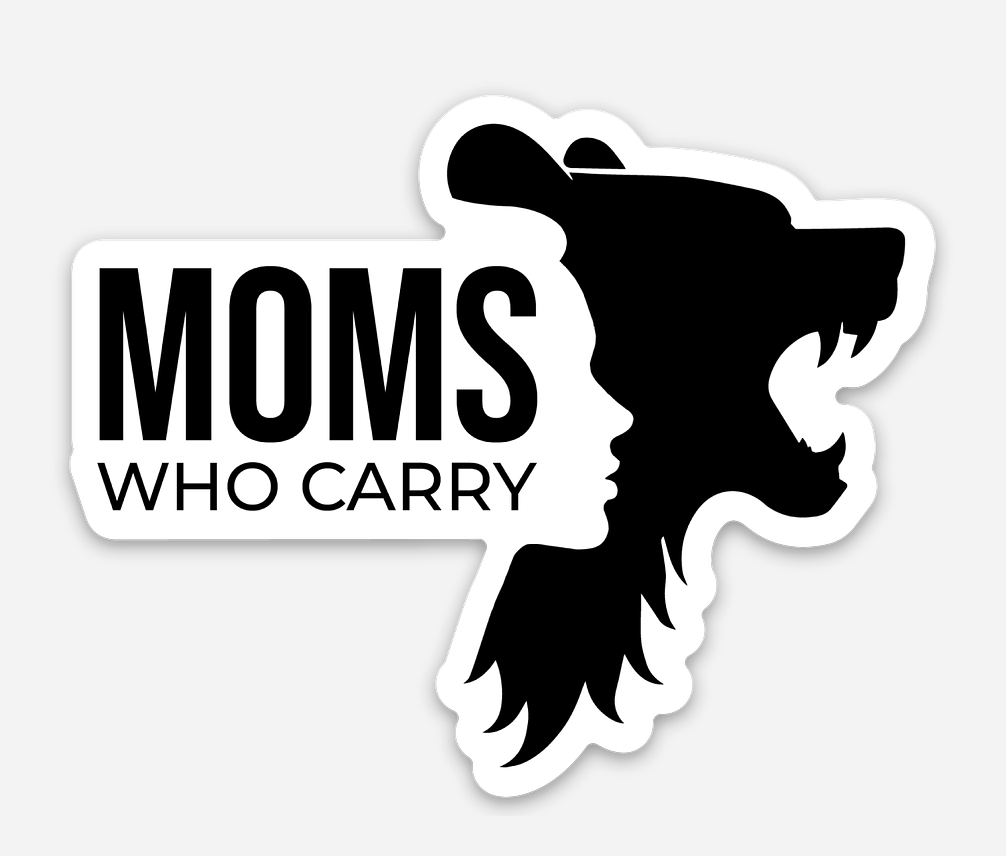 Moms Who Carry® Logo Sticker