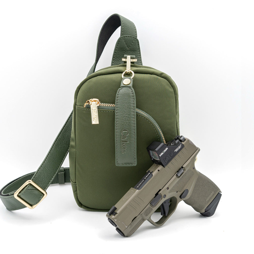 Millie Athletic Compact-M Leather CCW Bag