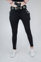 Crusader Leggings Mid-Rise, Black