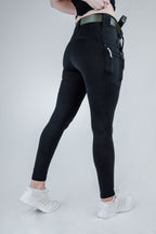Crusader Leggings Mid-Rise, Black